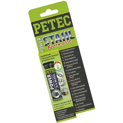 PETEC 97450 POWER Stahl 50g Reparatur Knetmasse SB-Karte Innen und Außen
