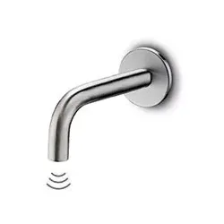 JEE-O slimline elektronische Wand-Waschtischarmatur, edelstahl gebürstet, 800-1530 800-1530