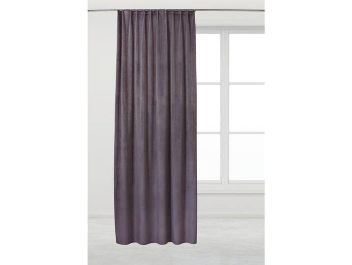 Fertigvorhang, Grau, Textil, 140x245 cm, Heimtextilien, Vorhänge, Fertigvorhänge