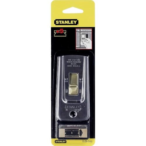 Stanley Professionele glasschraper met roestvrijstalen lemmet, multicolour
