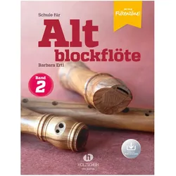 Schule für Altblockflöte 2 (mit Audio-Download), Sachbücher von Barbara Ertl