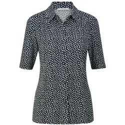 Bluse Hemdkragen Peter Hahn blau, 40