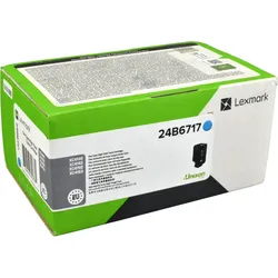 Lexmark Toner 24B6717 cyan