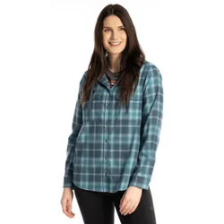 Klim Ginny Mountain, Kapuzenhemd Damen - Hellblau/Dunkelblau - L