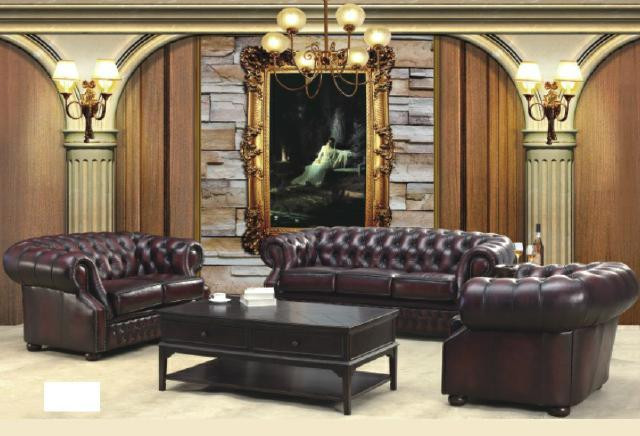 Chesterfield Lederen Zithoekset 3+2+1 Oxford