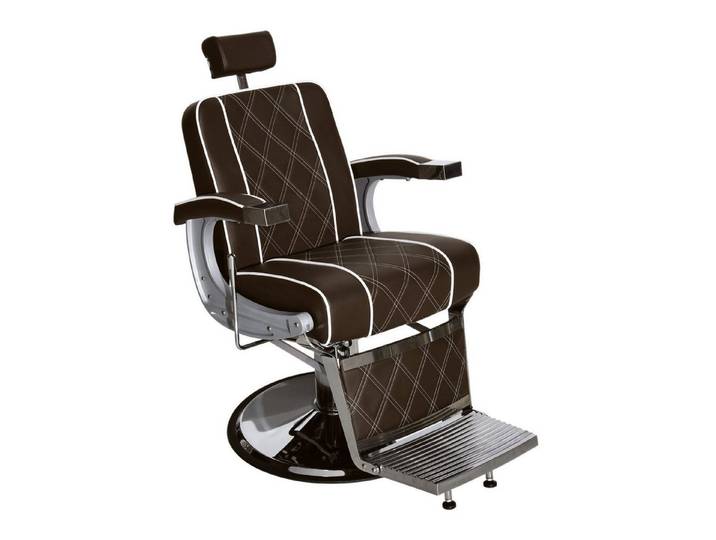 Barberpub Stuhl Barberpub hydraulischer Friseurstuhl 3810BR, Bedienungsstuhl Friseureinrichtung Friseur