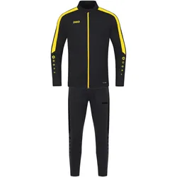 JAKO Power Polyester Trainingsanzug 803 - schwarz/citro S