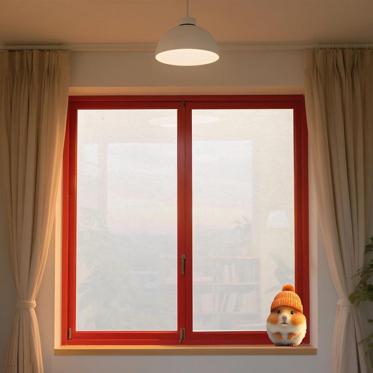 Zonwerende raamfolie Wit Mat - Lijmvrij en Statisch - 75 x 700 cm