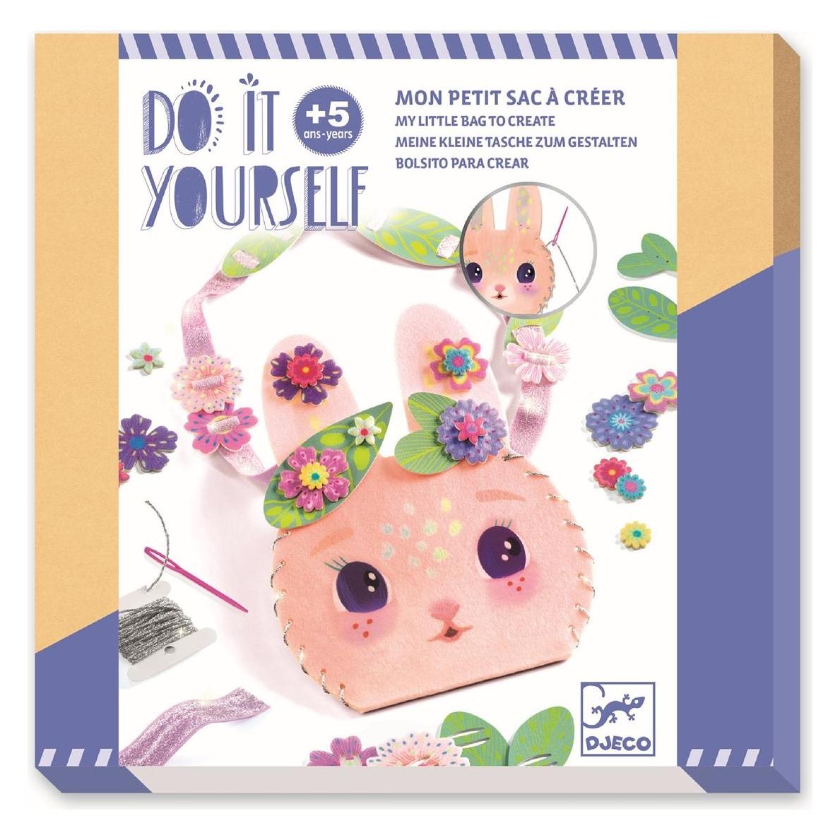 Djeco DIY - Kleine Tasche Häschen (66286745)