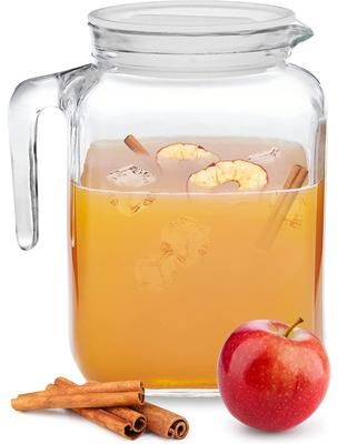 Bormioli Rocco Frigoverre Classic Jug with White Lid - 67.75 oz.