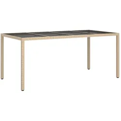 vidaXL, Gartentisch + Balkontisch, Dea (190 x 90 x 75 cm)