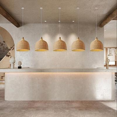 35 cm Laterne Desgin Pendelleuchten Bambus Künsterlischer Stil Formaler Stil Moderner Stil Natur inspirierter Stil Landhaus Stil 110-120V 220-240V