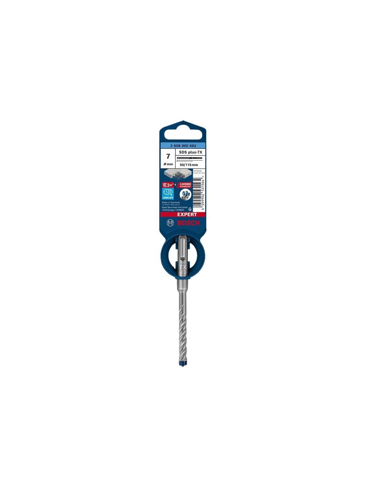 Bosch Expert SDS-plus-7X Drill Bit 7 mm