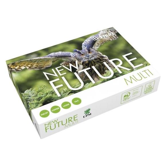 UPM Paper Multifunktionspapir New Future Multi, A4, 75 g, pakke a 500 ark (A4, 500 Blätter, 75 g/m²) (MULTITECH A4 75G)