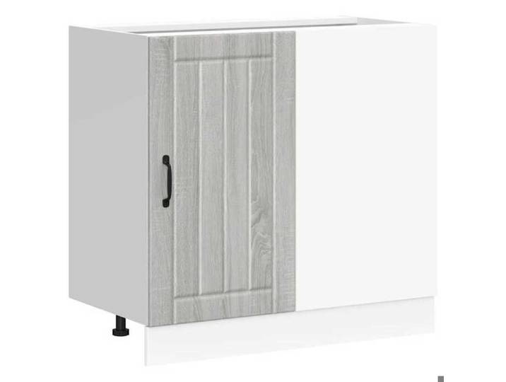 BEL-ACHAT* Meuble de stockage Moderne - design bas - Meuble bas/Buffet BAS de cuisine de cuisine Lucca sonoma gris bois d'ingénierie