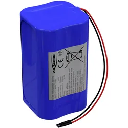 Ansmann 4S1P Akkupack 4x 18650 Kabel Li-Ion 14.4 V 3500 mAh (1 Stk., 18650, 3500 mAh), Batterien + Akkus