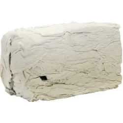 Trikotputzlappen weiß, 5kg - weiß