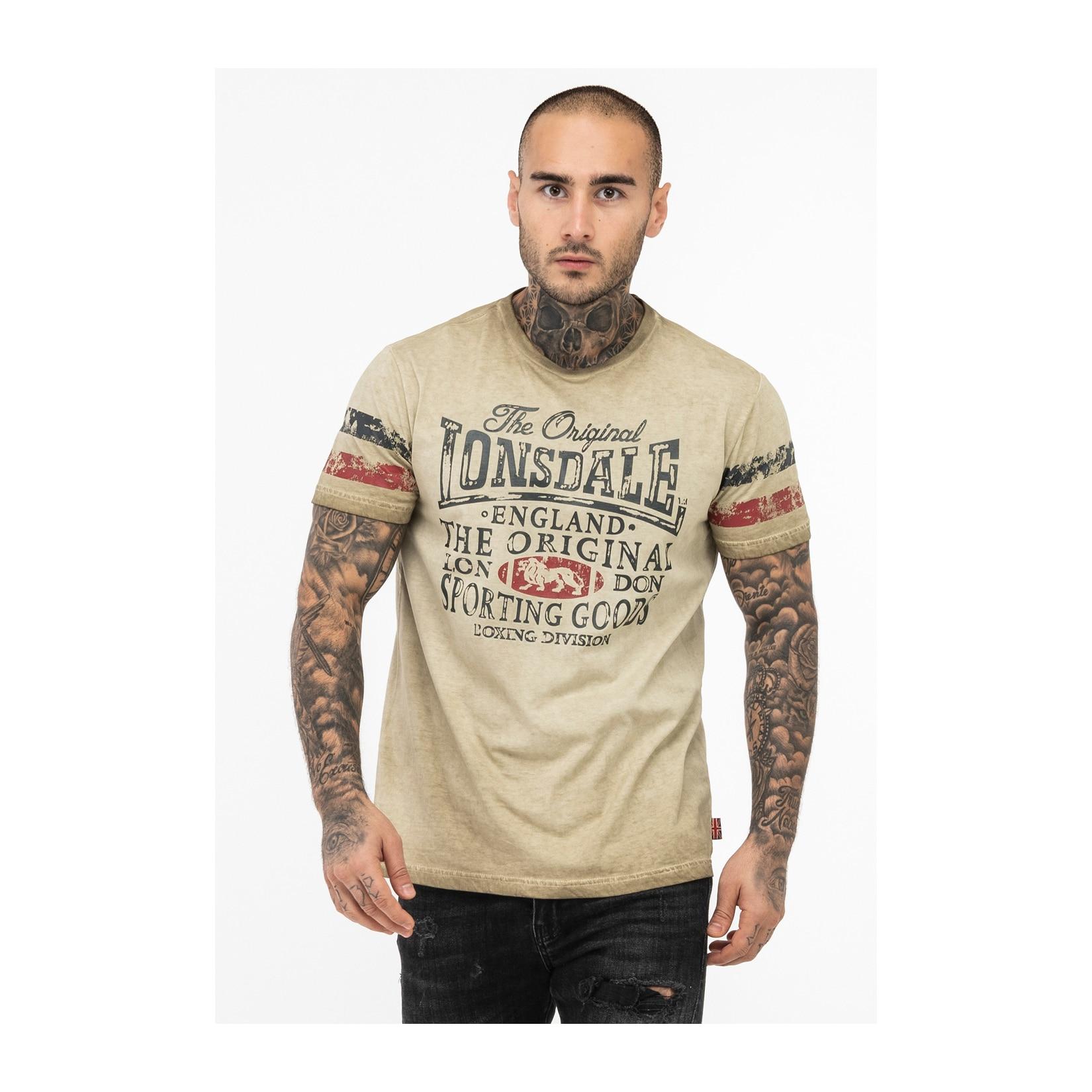 Lonsdale Herren T-Shirt normale Passform SKELD