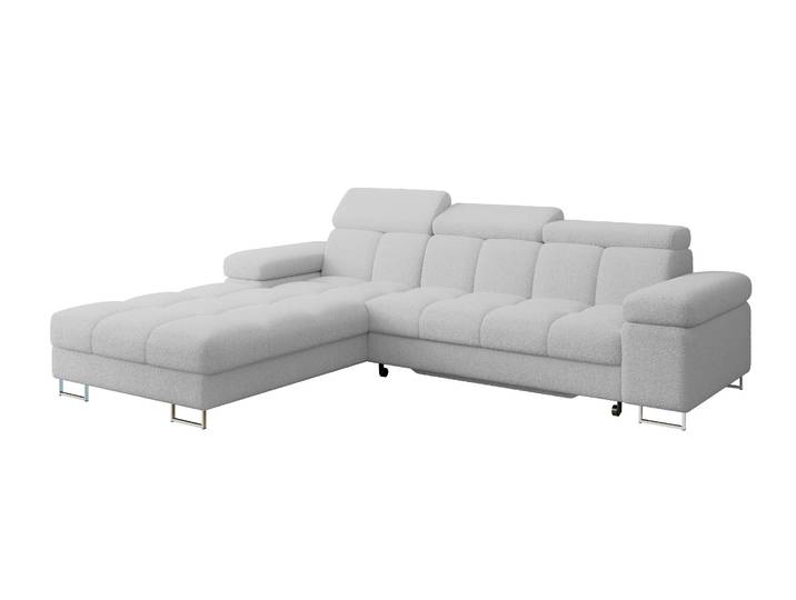 Ecksofa COMA L Hellgrau - Quelle 83