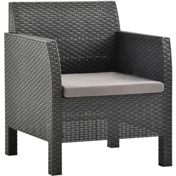 vidaXL, Gartenlounge, Parenum (2x armchais + table)