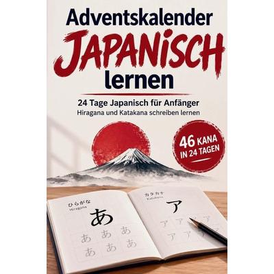 Adventskalender Japanisch lernen, Taschenbuch von Tanja Jochim, Lunira Verlag, 978-3-949801-62-4