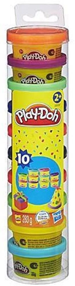 Hasbro Play-Doh: Party Pack Mini Tubes (10Pcs) (22037)