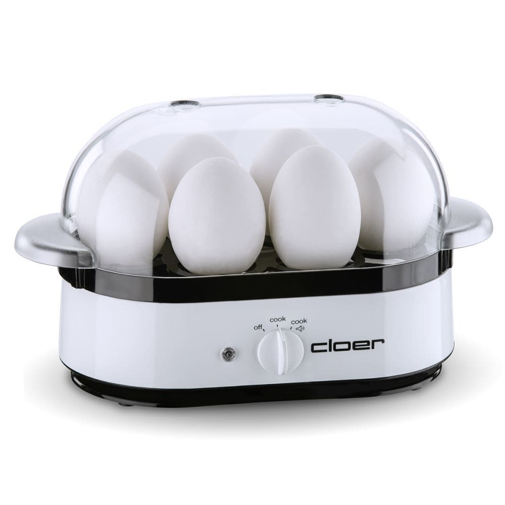 Cloer Eierkocher für 6 Eier 6081 (Weiß)