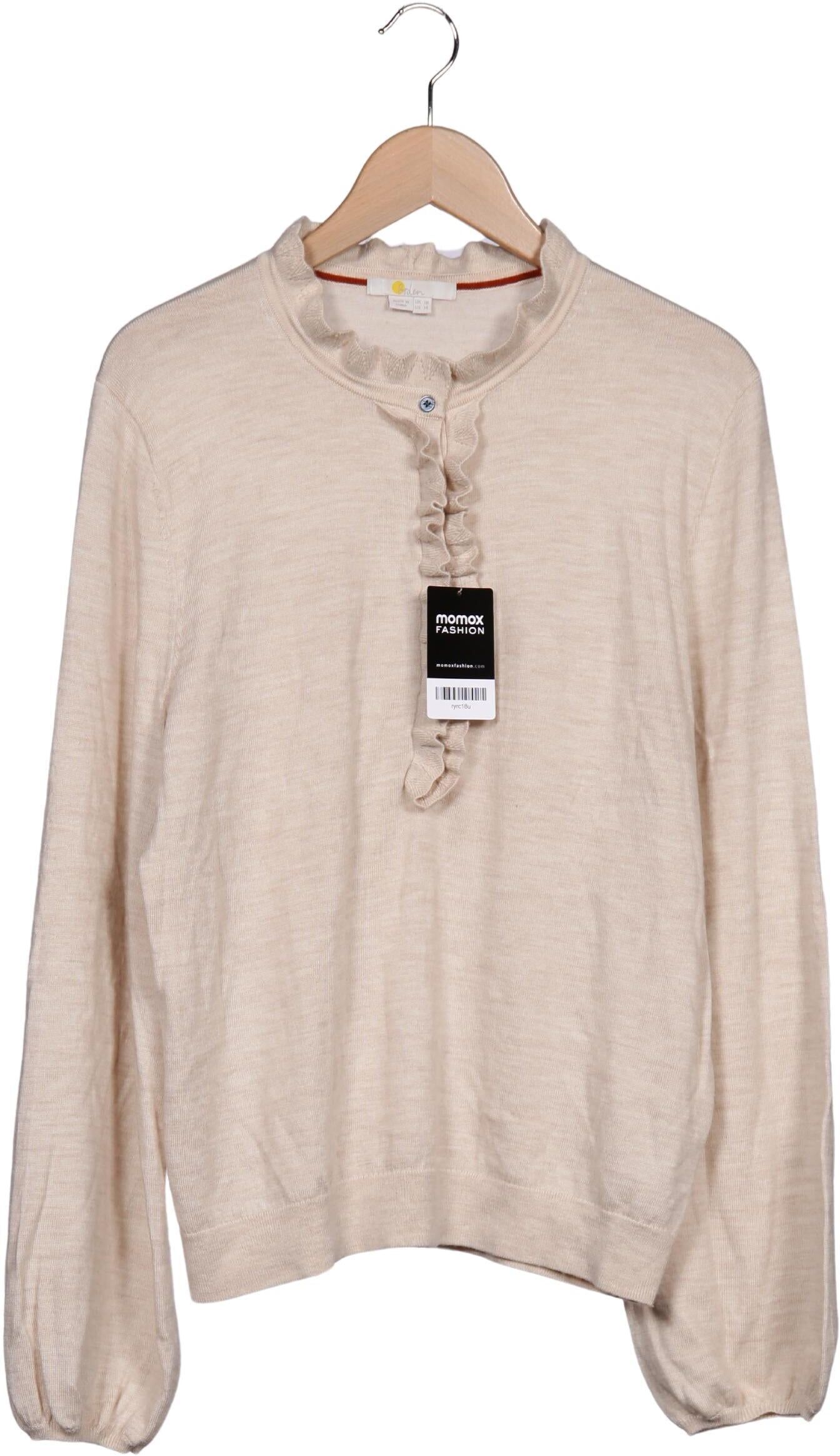 Boden Damen Pullover, Beige, Gr. EU 44, Merino - Second Hand