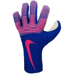 NIKE Vapor Grip Knit Torwarthandschuhe 458 - racer blue/black/pink blast 8