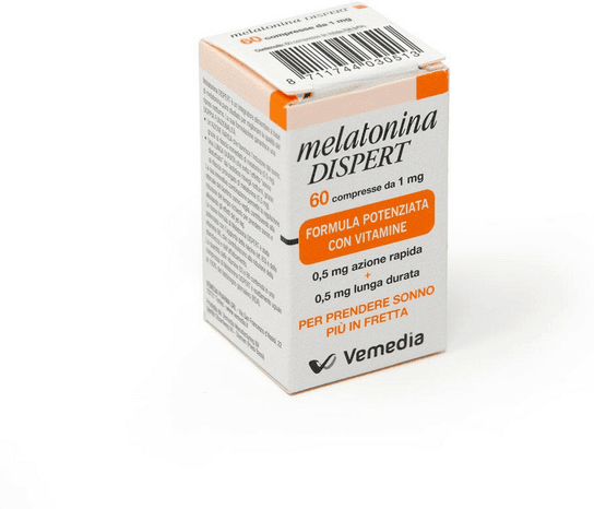 Melatonina dispert Integratore Alimentare Per Favorire Il Sonno 60 Compresse