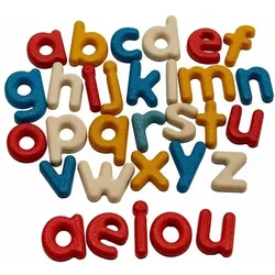 Plantoys Alphabet Kleinbuchstaben (Englisch)