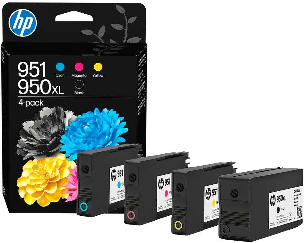 HP Inc. HP Original 950XL/951 Druckerpatronen - 4er Multipack (C3WK1AE)