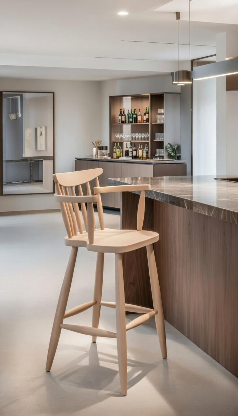 Moderne houten eetkamerstoel van JVmoebel voor volwassenen