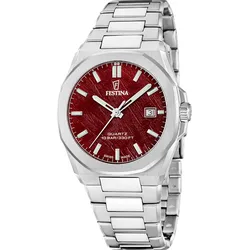 Festina Quarz Herren Classic steel F20100/3 - Burdeos,Edelstahl - 39mm