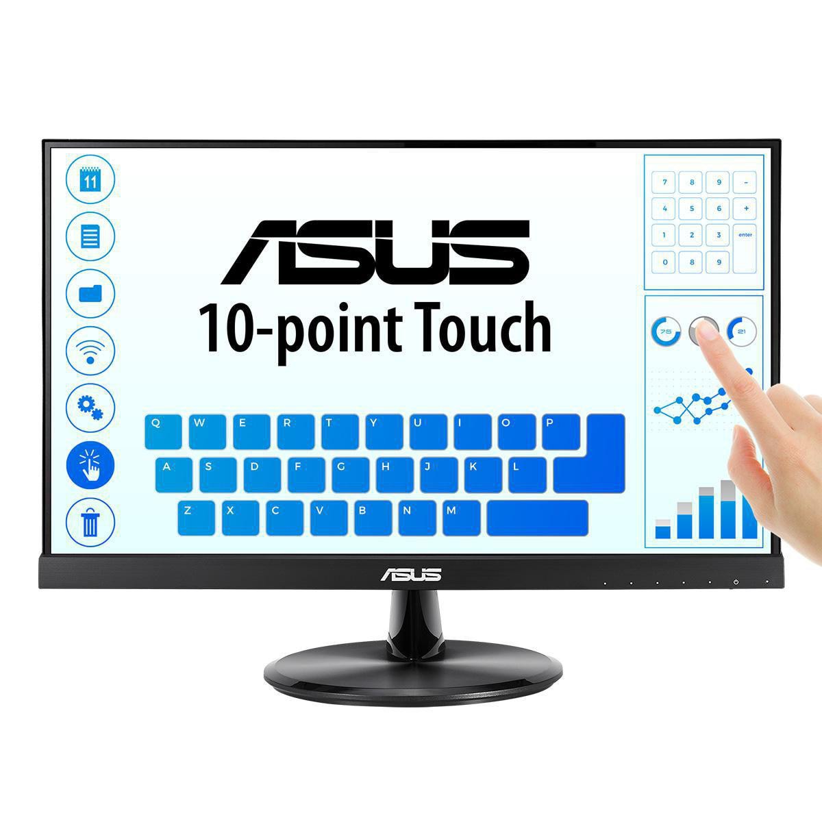 ASUS VT229H 21.5 Zoll Full HD IPS LED 60 Hz Touch Monitor 90LM0490-B02170