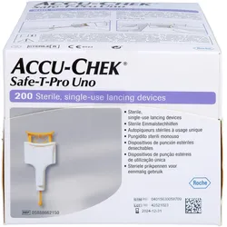 Accu-Chek, Bluttest, Safe-T Pro Uno Einmalstechhilfe