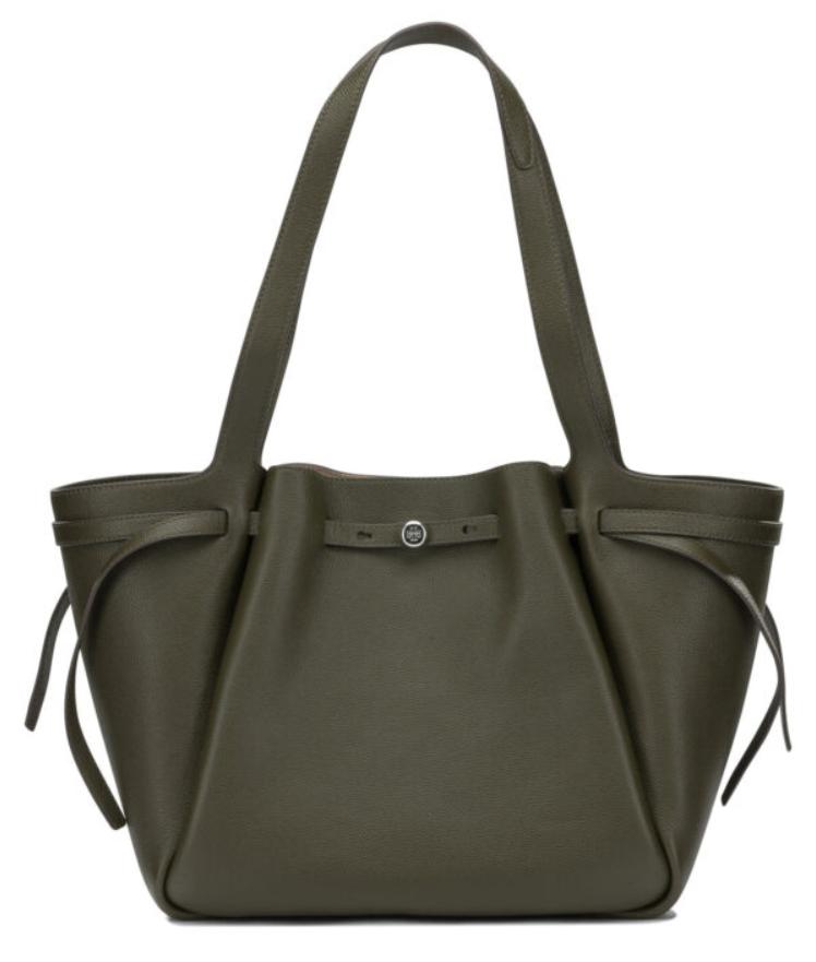 TORY BURCH Schultertasche aus Leder, grün, für Damen - EINZELSTÜCK