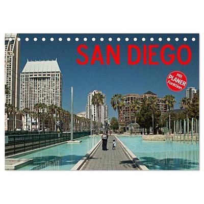 San Diego (Tischkalender 2027 DIN A5 quer), CALVENDO Monatskalender