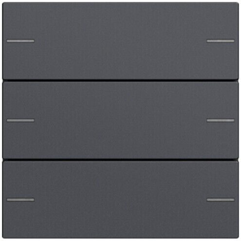 Gira Set de bascules triple capteur tactile Anthracite 575328 (575328)