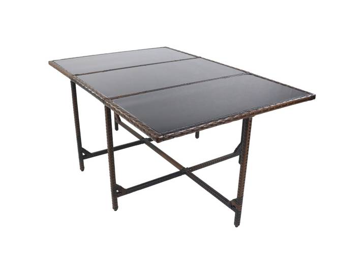Gartentisch Raloso ca. 170x110x72 cm Braun