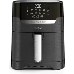 Tefal Easy Fry & Grill Precision Heissluftfritteuse (EY5058), Schwarz, Fritteuse, Schwarz