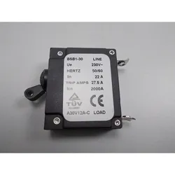 Unicraft Motorschutzschalter PG-E 60 am Bedienpanel / ON/OFF 22A