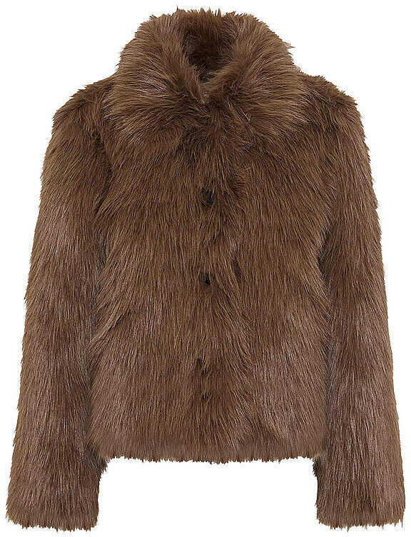 BRAX Jacke in Felloptik IZZY braun   34 34