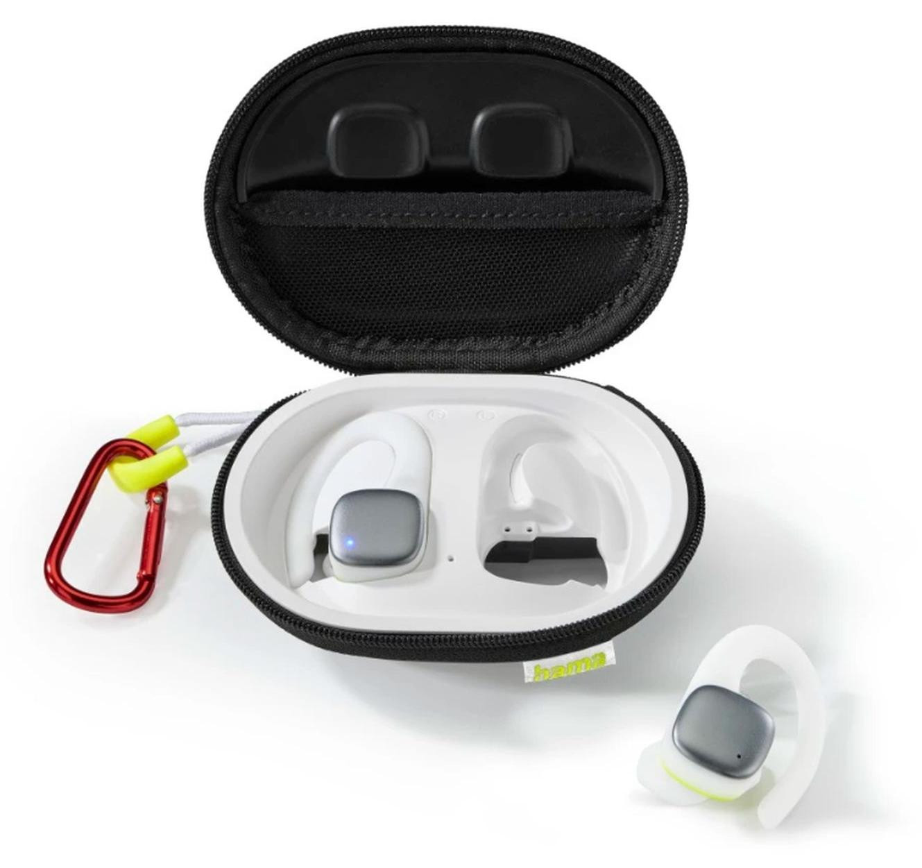 Hama Spirit Athletics True Wireless Stereo Koptelefoon met microfoon - Wit/Geel