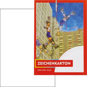 Böttcher-AG Zeichenblock Action, A3, 190 g/m², weiß, geleimt, 10 Blatt