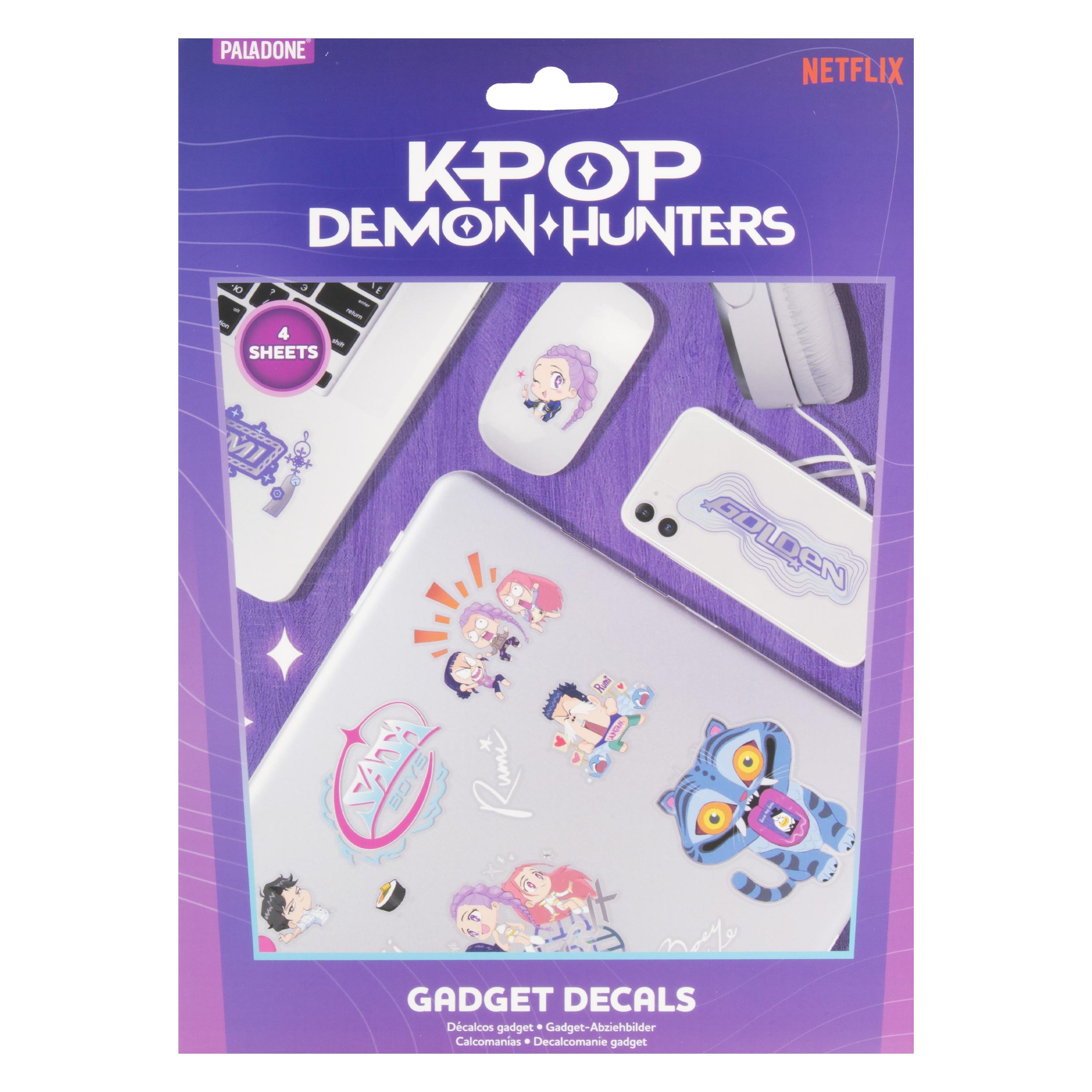 Paladone Products PAL K Pop Demon Hunters Gadget Decals (54 Sticker) (GADE0060)