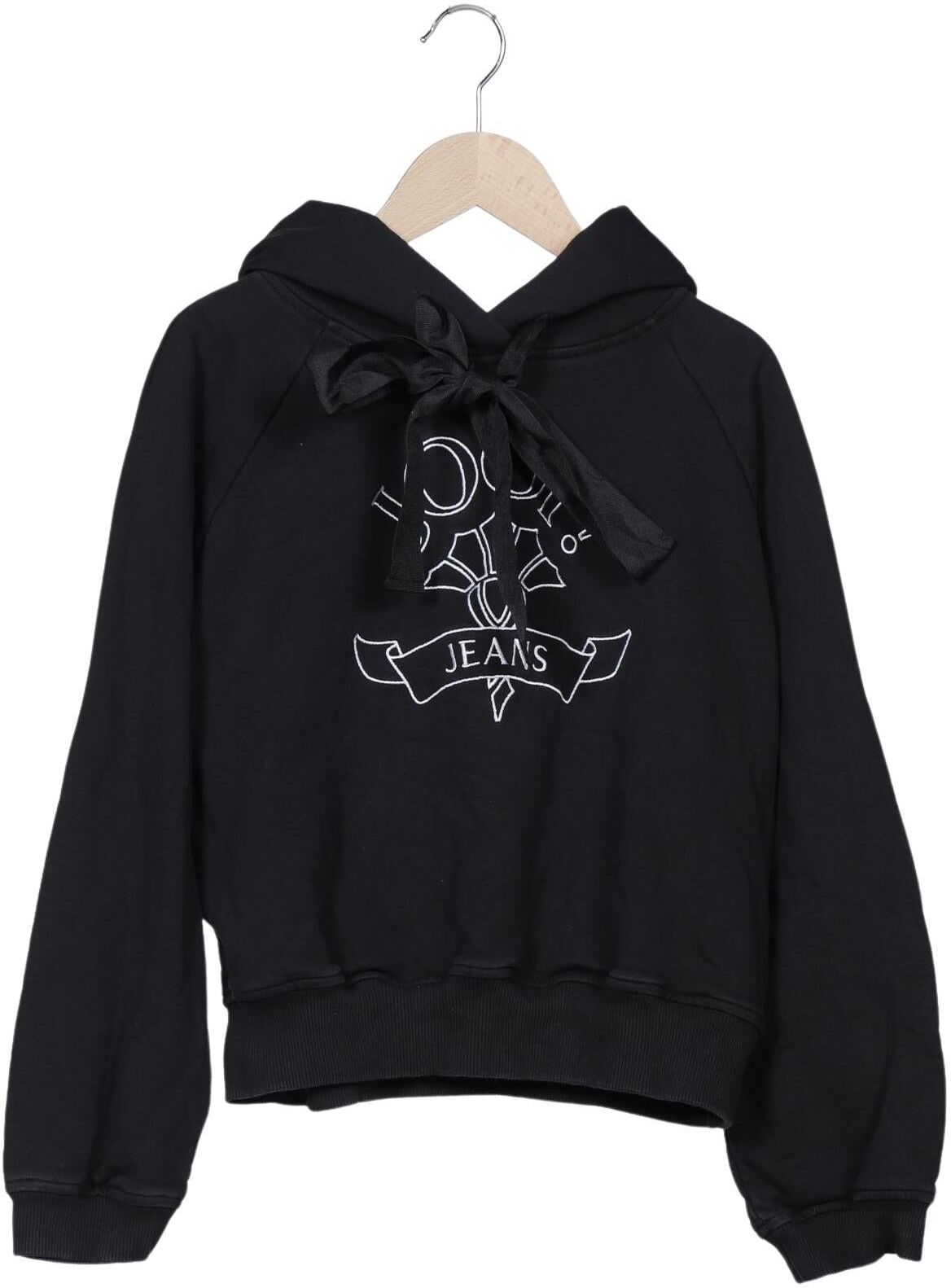 JOOP! Damen Kapuzenpullover, Schwarz, Gr. M, Baumwolle - Second Hand