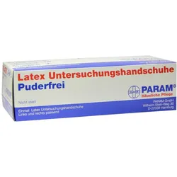 Handschuhe Einmal Latex puderfrei M 100 St