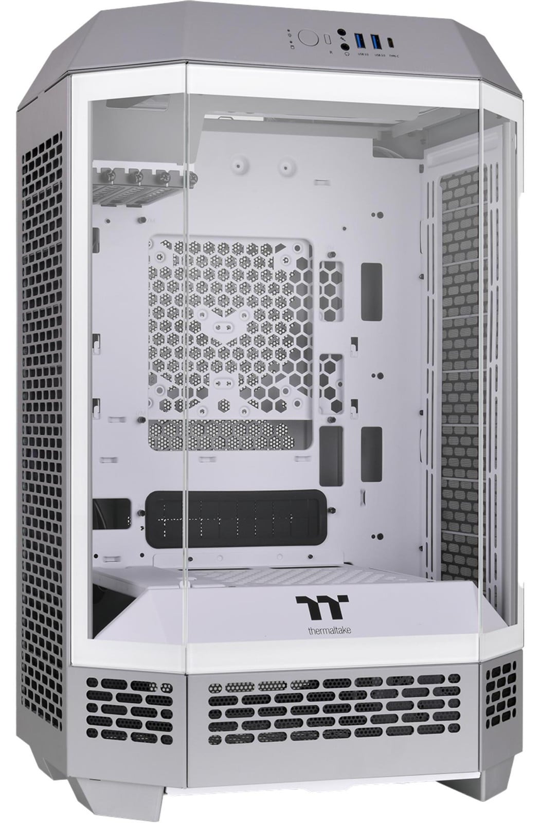 Thermaltake The Tower 300 Mini Tower PC Case Micro-ATX Limestone