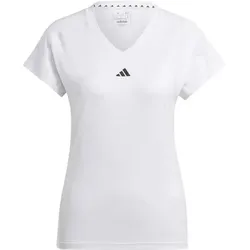 ADIDAS Damen Shirt AEROREADY Train Essentials Minimal Branding V-Neck, Größe M in Grau Grau
